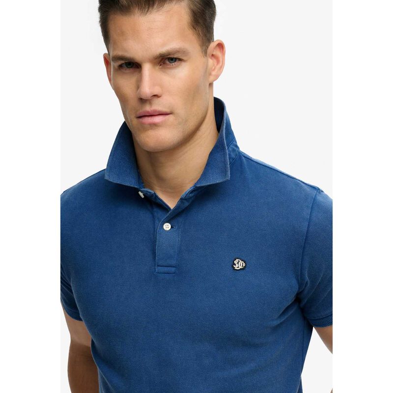 Superdry Vintage Destroy Polo image number 2